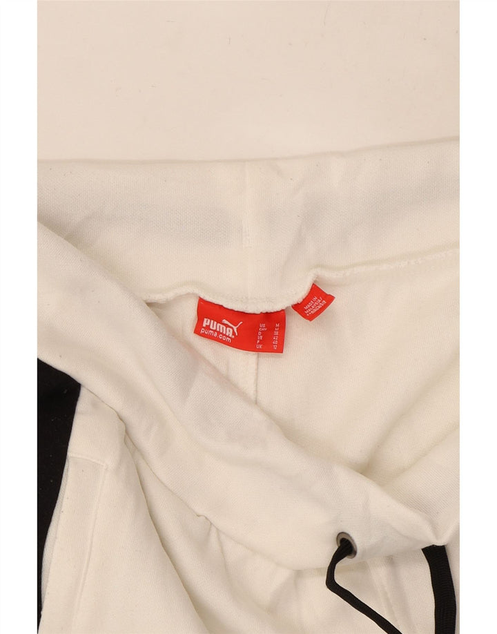PUMA sportsshorts til kvinder UK 12 Medium White Colourblock