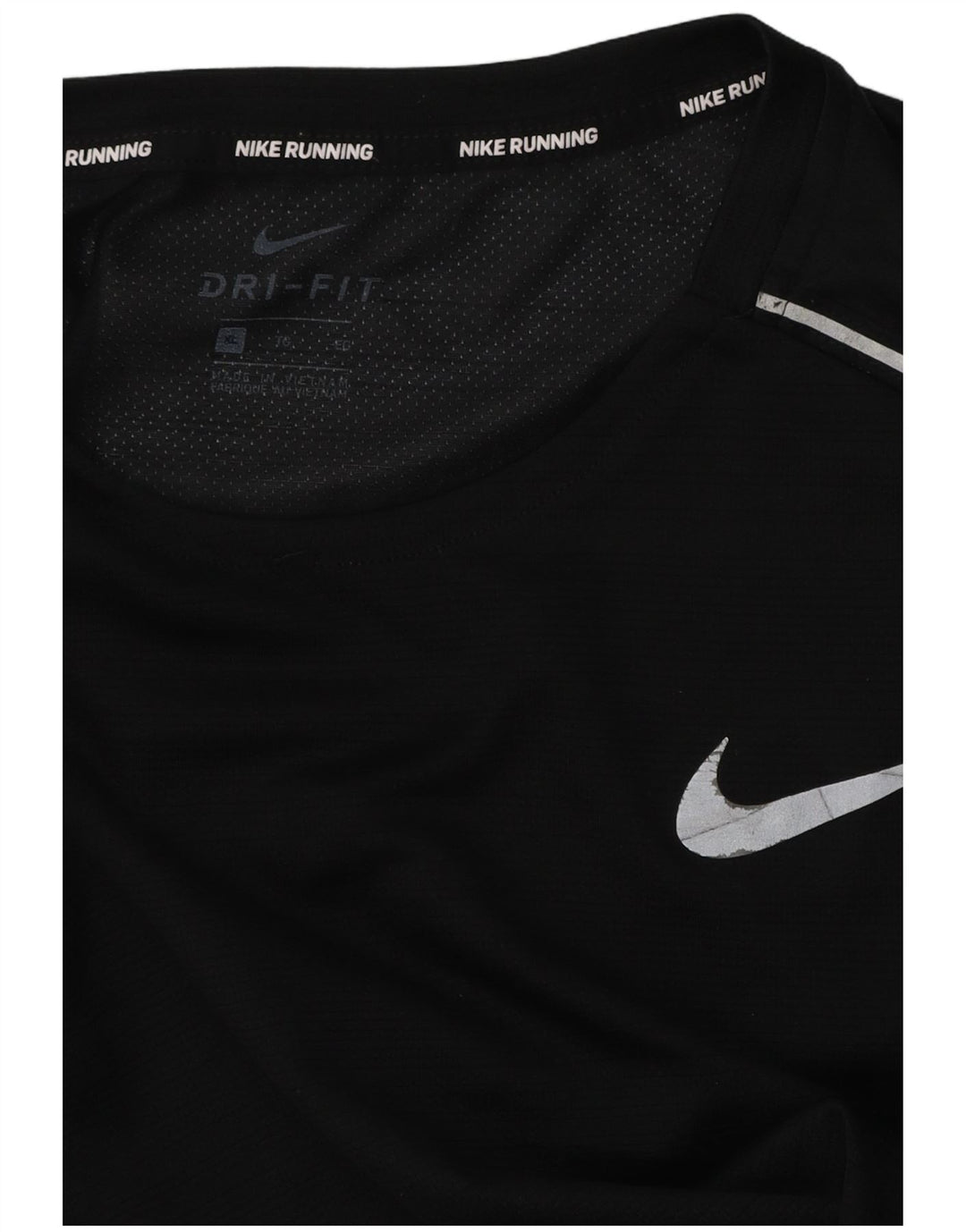 NIKE Herre Dri Fit Top Langærmet XL Sort