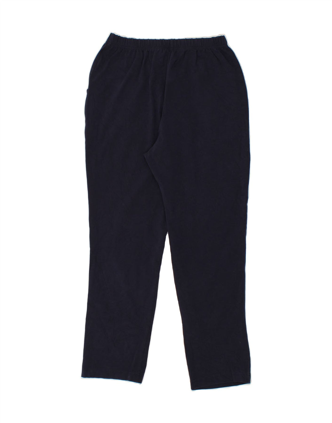 L.L.BEAN Womens Tracksuit Trousers UK 14 Medium  Navy Blue Cotton Vintage L.L.Bean and Second-Hand L.L.Bean from Messina Hembry 