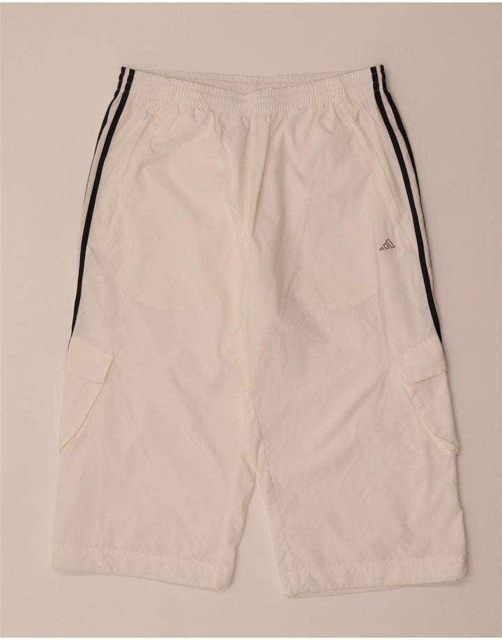 Adidas Herre Capri Cargo Træningsdragt Bukser Large White Polyester