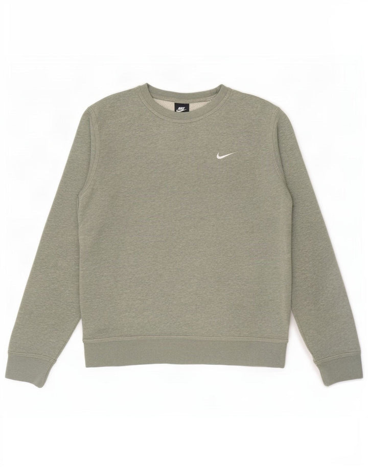 Nike sweatshirt til mænd mellem grå bomuld