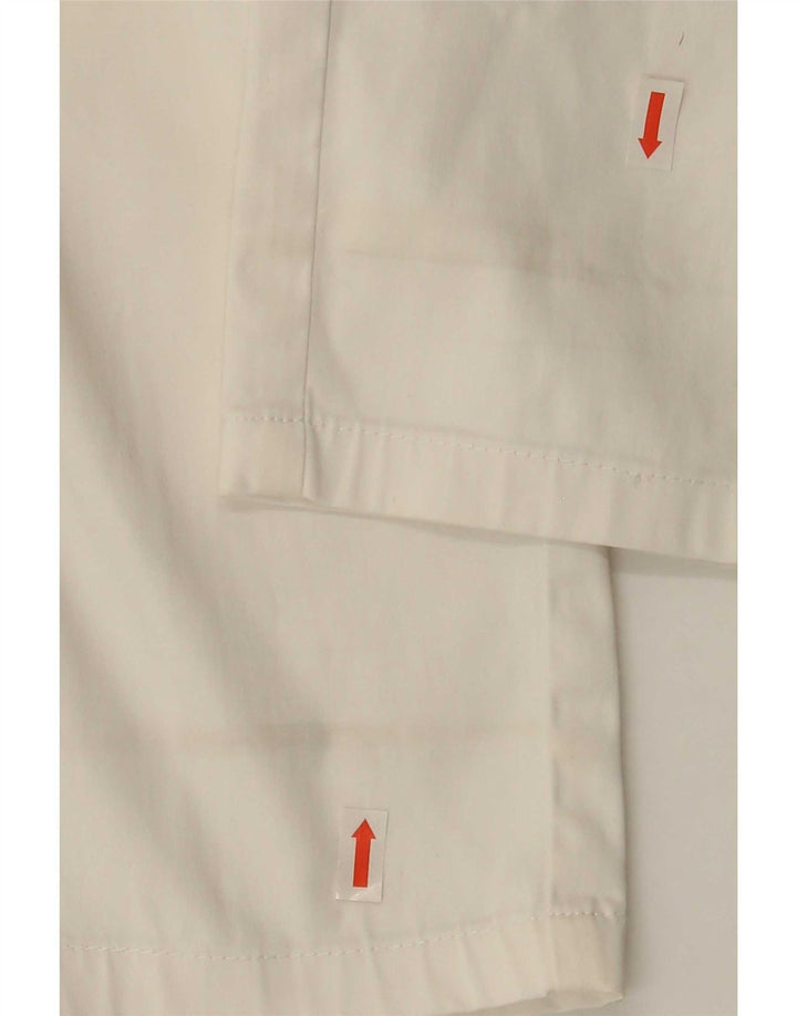 Zara Herre Slim Casual Bukser EU 40 Medium W31 L29 Hvid