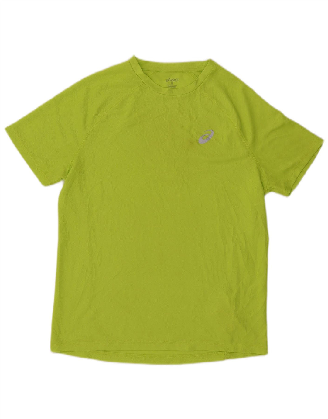 Asics Herre T-Shirt Top Medium Grøn Polyester