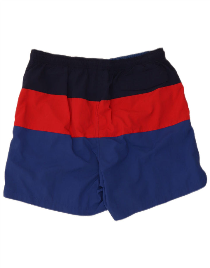 FRED PERRY Badeshorts til mænd Stor flerfarvet Colourblock Nylon