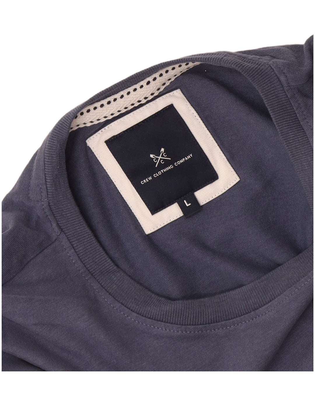 Crew Clothing Herre T-Shirt Top Stor Blå