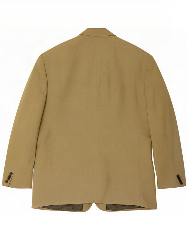 Centaur Herre 3-knaps blazerjakke UK 48 4XL Khaki Viscose