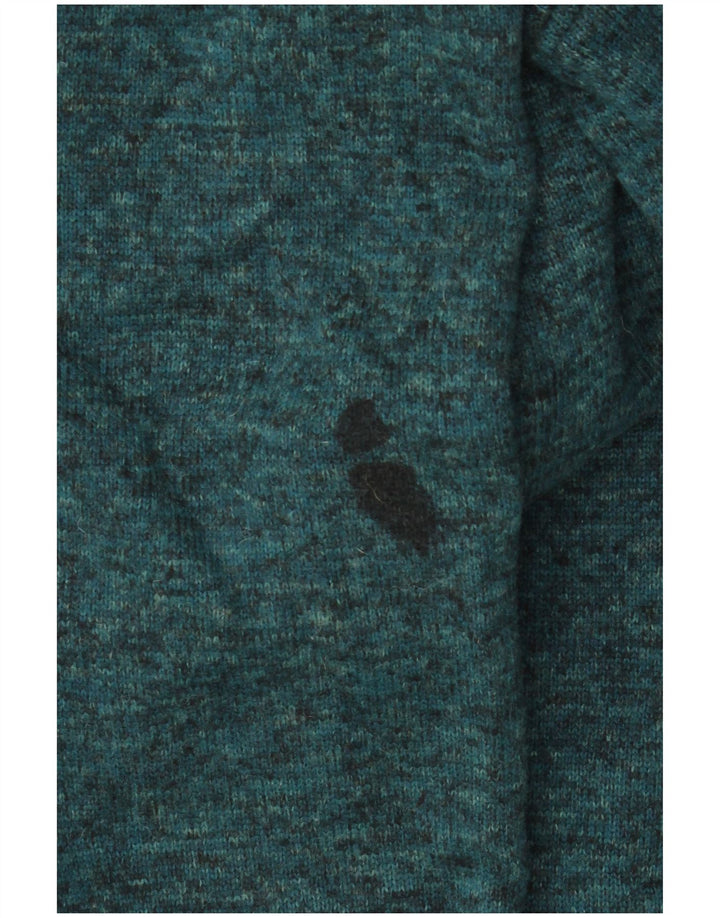 Mountain Warehouse Herre Sweatshirt Jumper Large Grøn Flecked Polyester