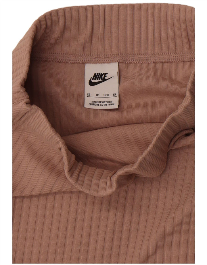 Nike Midi-nederdel til kvinder XS W26 Beige