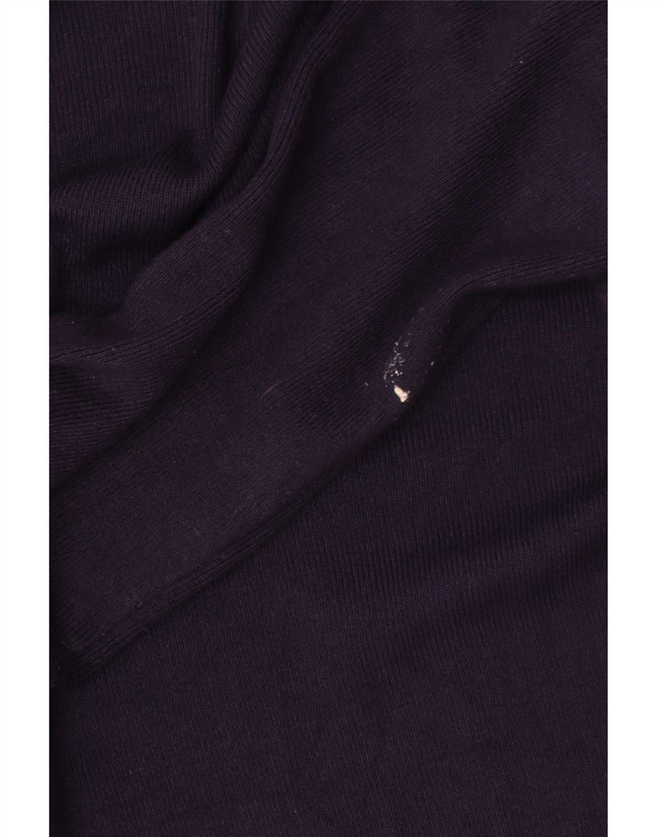 Marks & Spencer Dame Longline Cardigan Sweater UK 14 Medium Navy Blue
