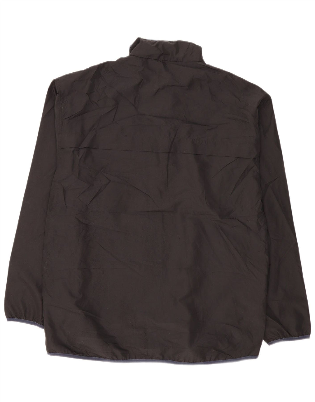 Marks & Spencer Herre Pullover Regnjakke UK 40 Stor Sort Polyester