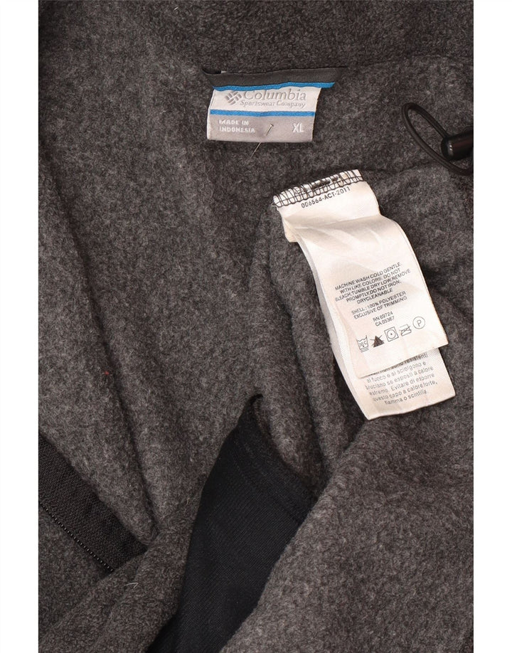Columbia Herre Fleecejakke UK 42 XL Grå Polyester