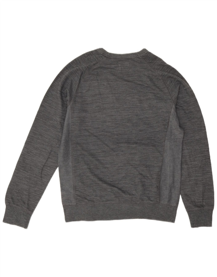 Champion Herre Sweatshirt Jumper Medium Grey Flecked Bomuld