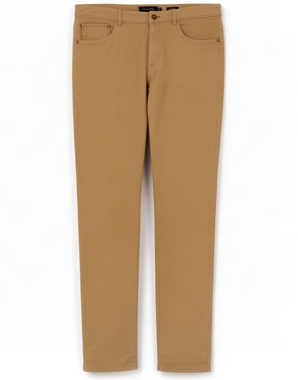 Massimo Dutti Herre Slim Fit Casual Bukser EU 44 Large W34 L33 Beige