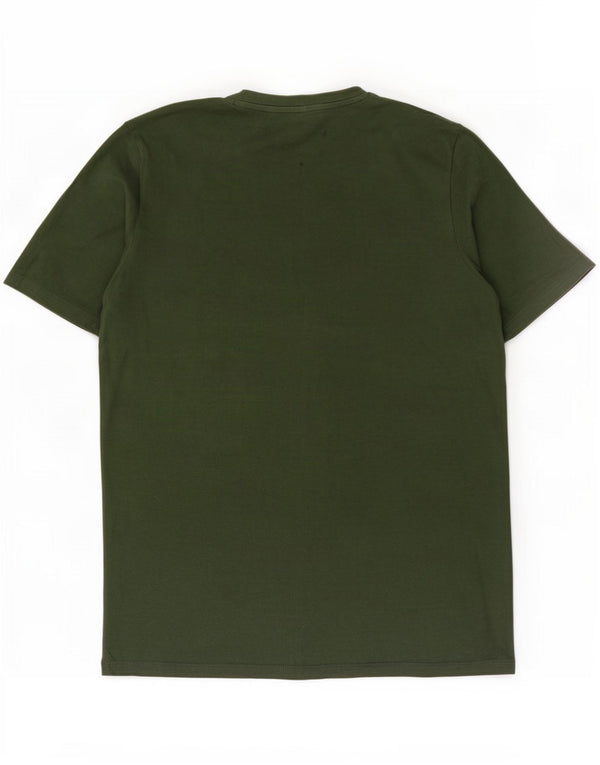 Jack & Jones Herre grafisk T-shirt Top Stor grøn bomuld