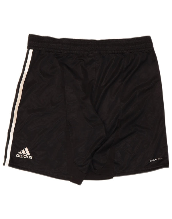 ADIDAS Herre Deutscher Fussball Bund Sportshorts Small Black Polyester