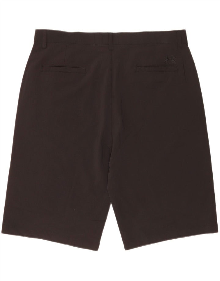 Under Armour Herre Loose Fit Casual Shorts W38 XL Sort Polyester