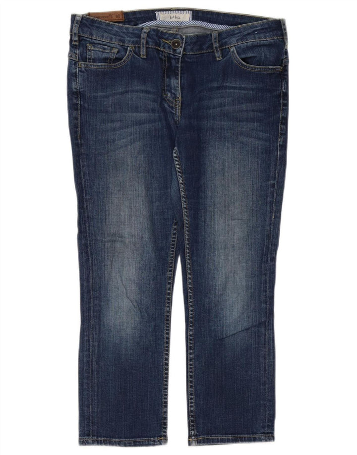Fat Face Dame Cropped Jeans W34 L24 Blå