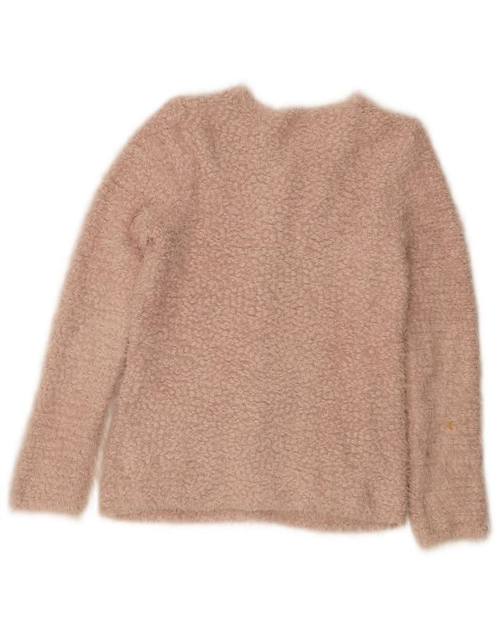 ZARA Pige Cardigan Sweater 13-14 År Pink Polyester