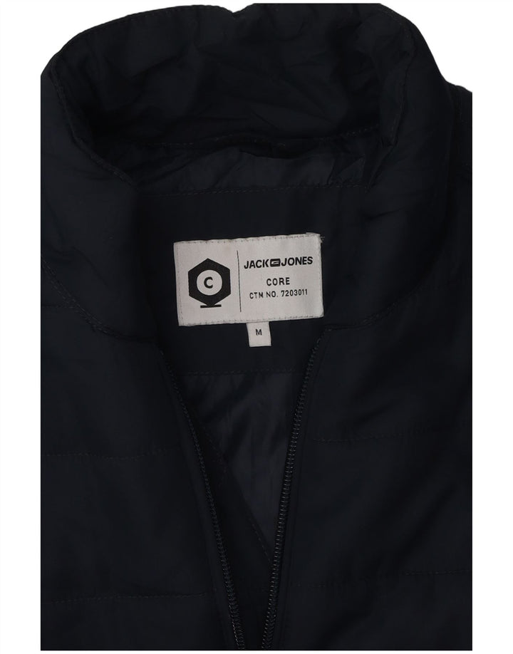 Jack & Jones Polstret Gilet til mænd UK 38 Medium Navy Blue