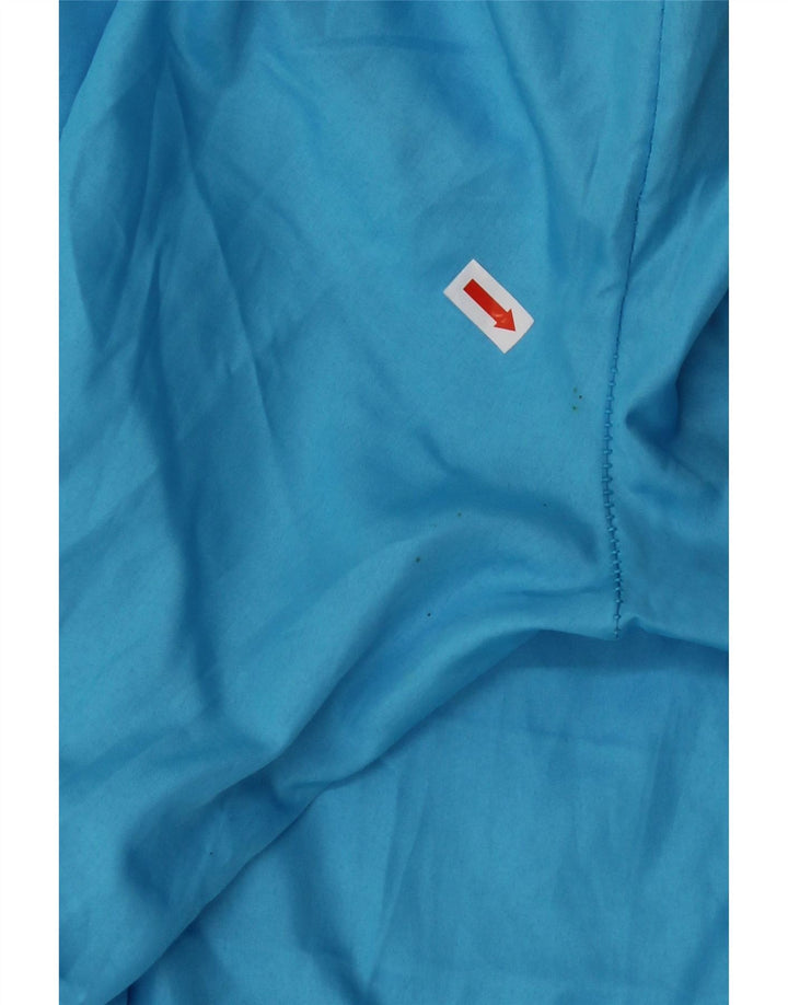 VINTAGE Træningsdragt til kvinder Joggers UK 10 Small Blue Colourblock