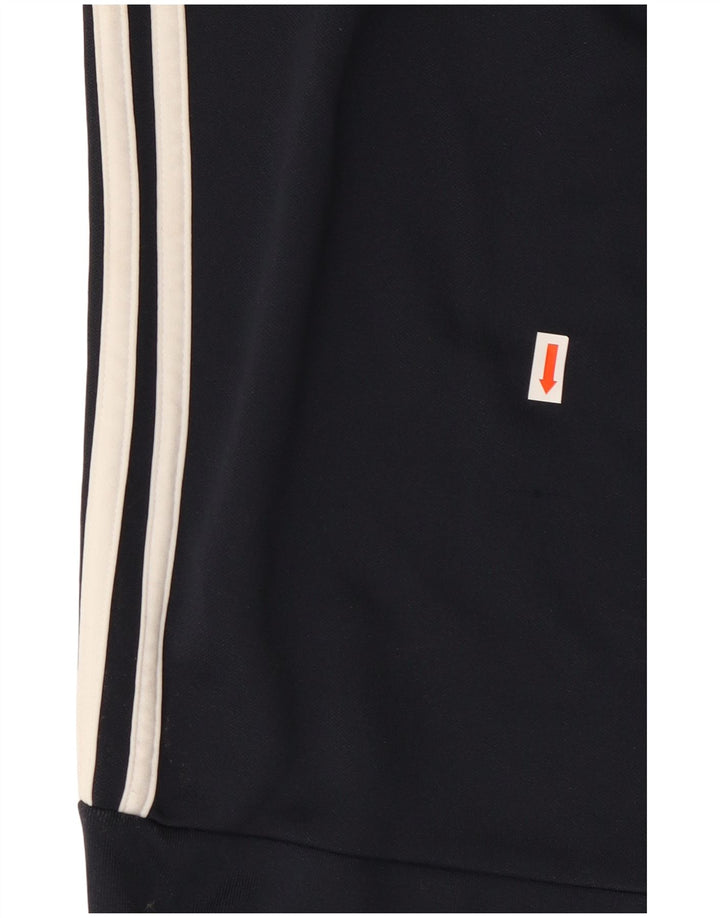 Adidas Træningsdragtsbukser til mænd Medium Navyblå stribet polyester