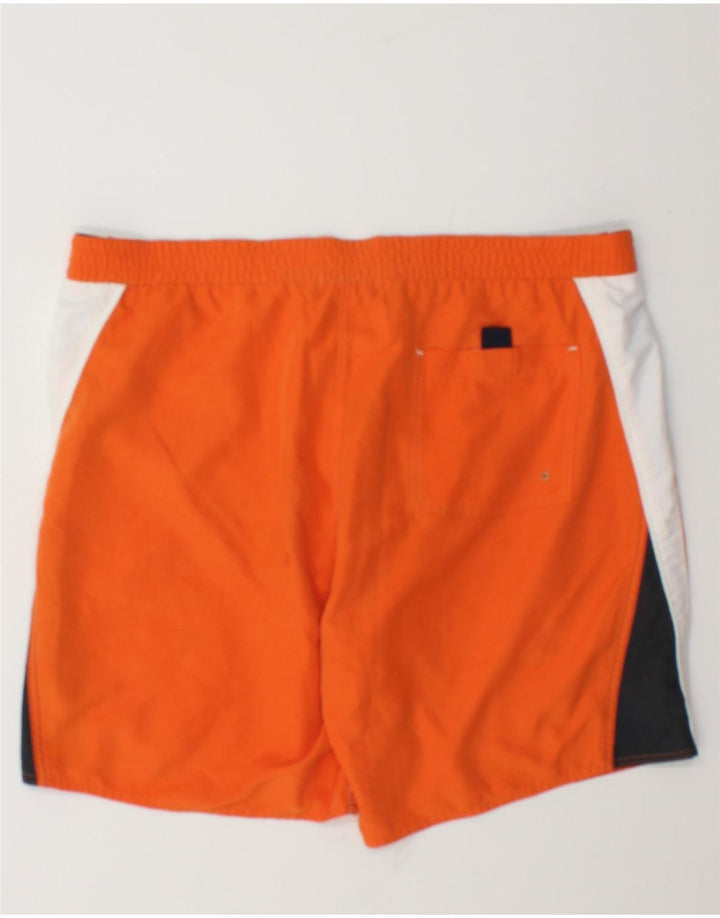 Fila Badeshorts til mænd Large Orange Colourblock