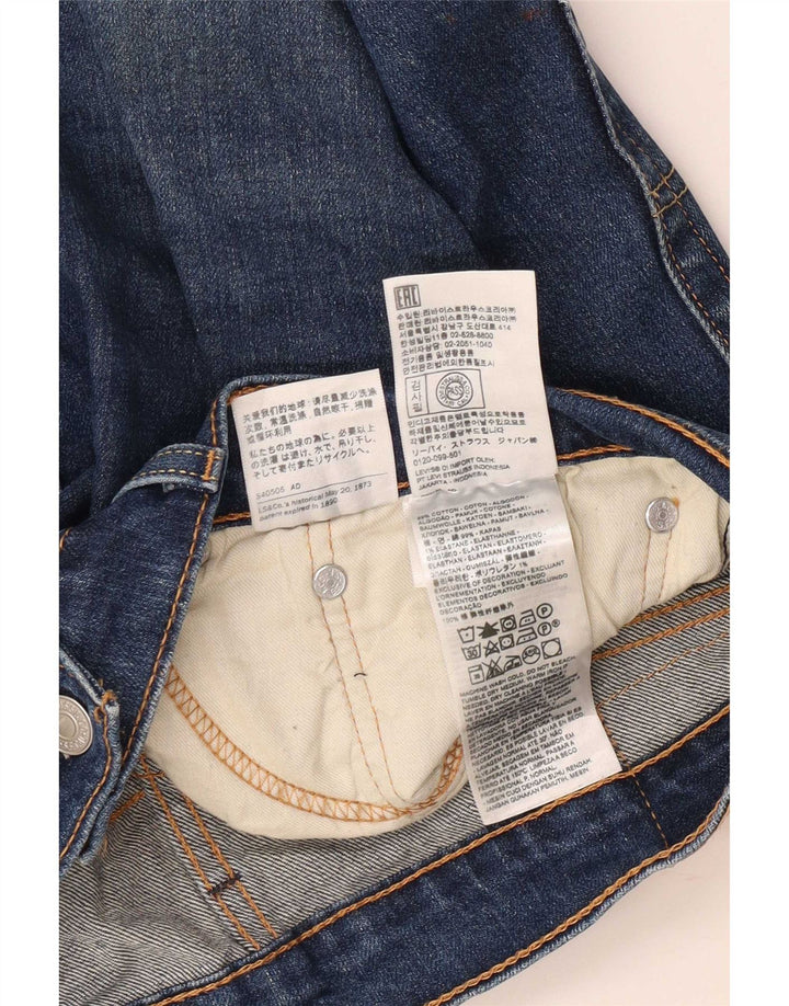 Levi's Herre 511 Slim Jeans W34 L32 Blå Bomuld