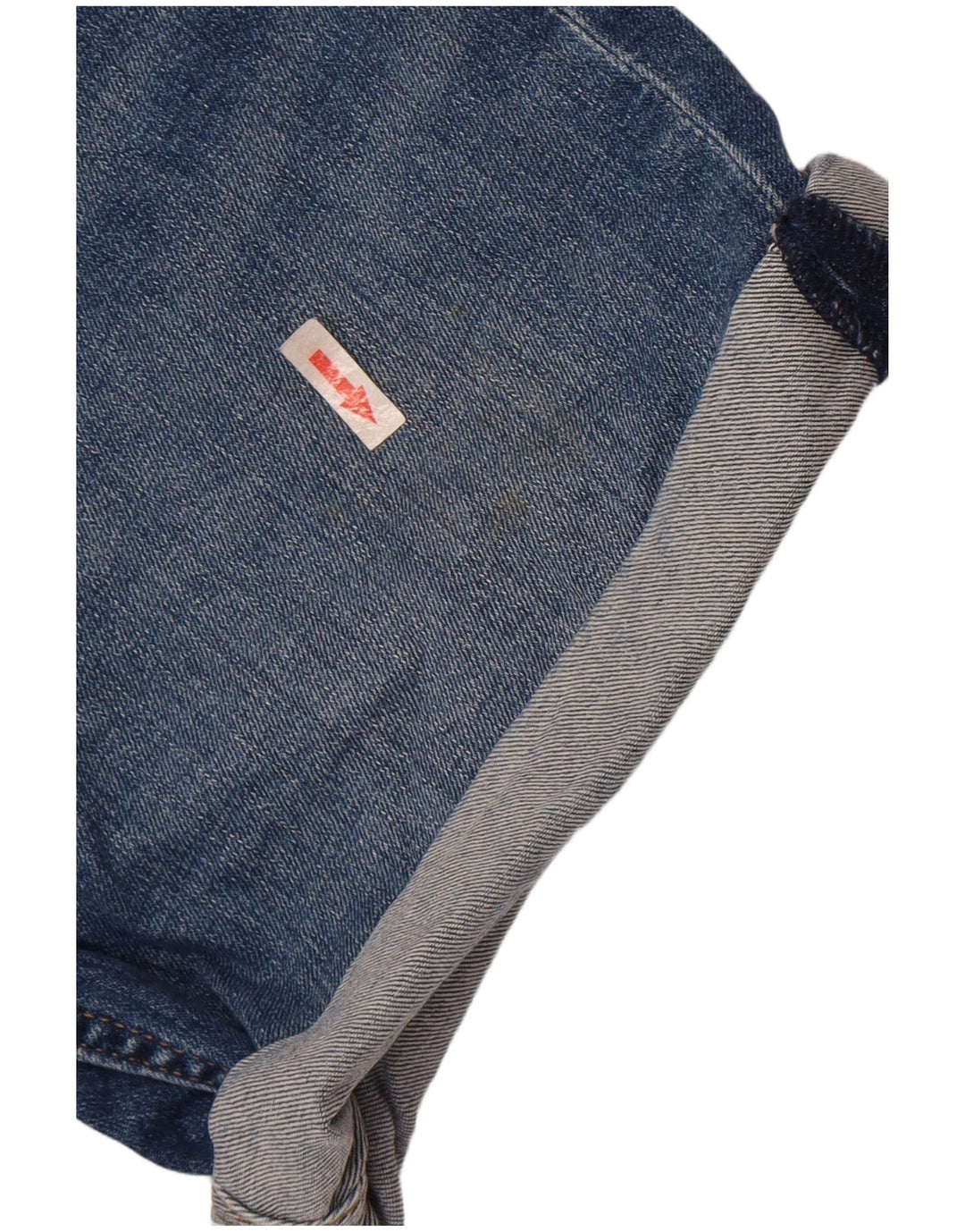 Marks & Spencer Womens Boyfriend Denim Shorts UK 12 Medium W32 Blue