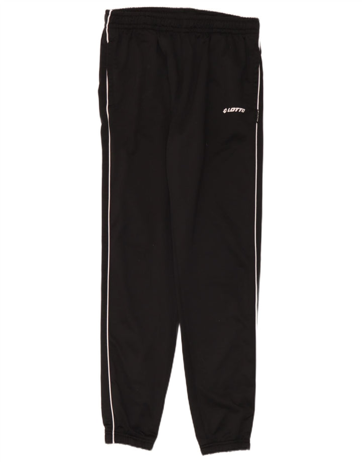 Lotto Herre træningsdragt Bukser Joggers Medium Sort Polyester