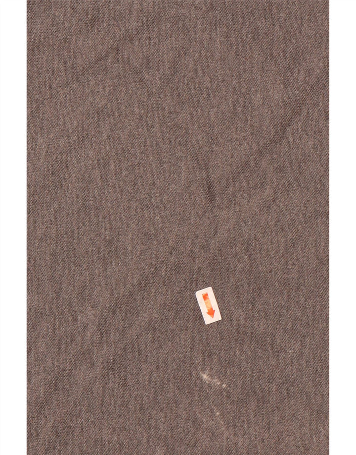 Lacoste Langærmet Poloskjorte til mænd Størrelse 4 Medium Grå Bomuld