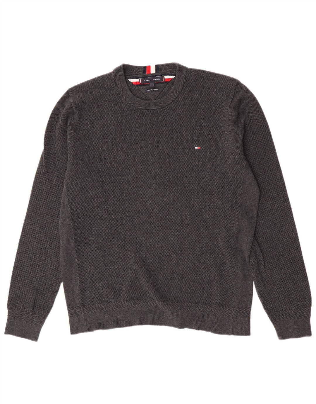 Tommy Hilfiger Herre Crew Neck Jumper XL Grå Bomuld