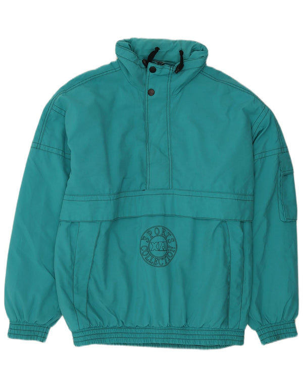 Aktiv Herre Loose Fit Anorak Skijakke UK 40 Stor Grøn Polyester