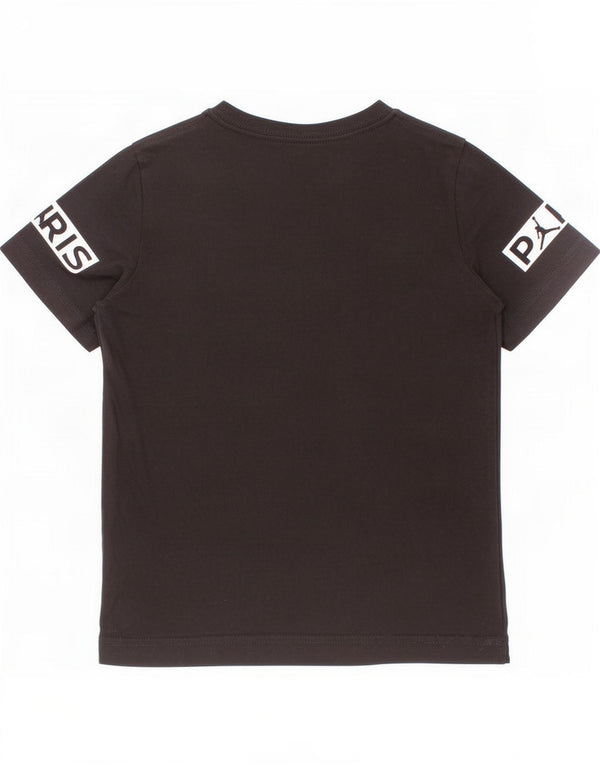 Jordan Boys Paris Saint-Germain Grafisk T-Shirt Top 3-4 år XS Sort