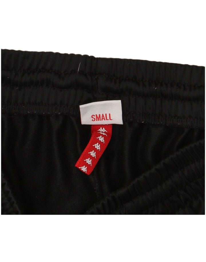 Kappa Herre grafiske sportsshorts Small Black Colourblock Polyester