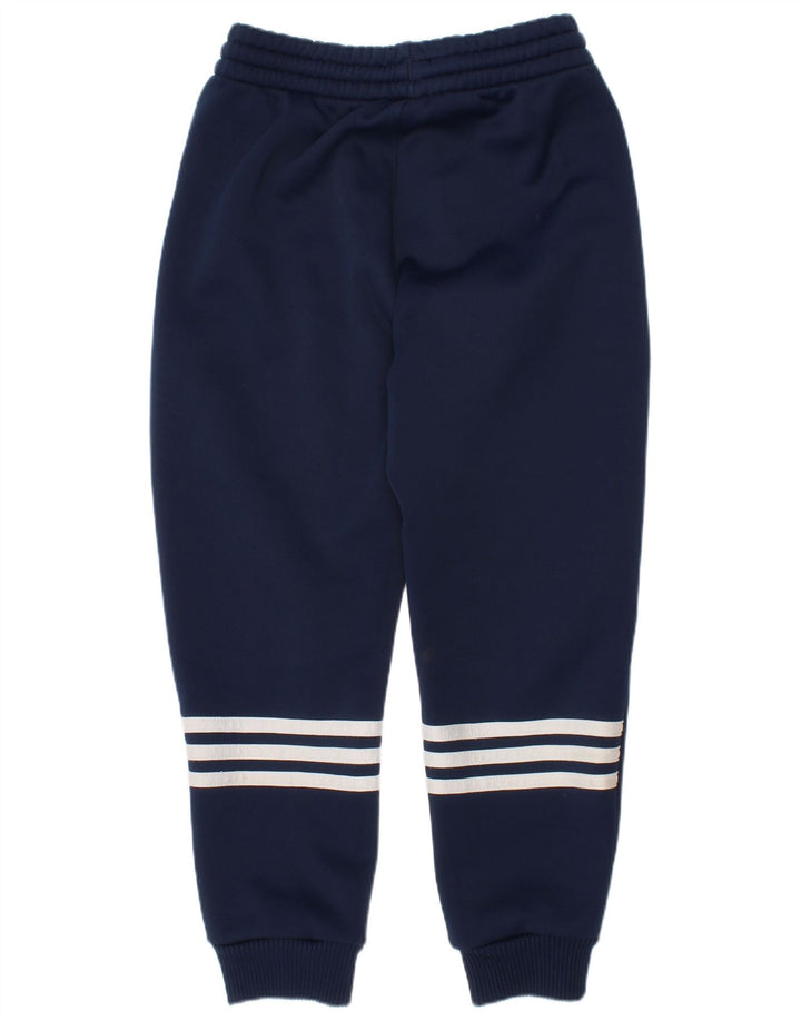 Adidas Drenge Træningsdragt Bukser Joggers 6-7 År Marineblå Polyester