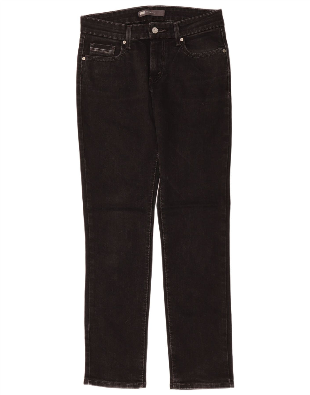 Levi's Dame Mid Rise Skinny Jeans W30 L30 Sort