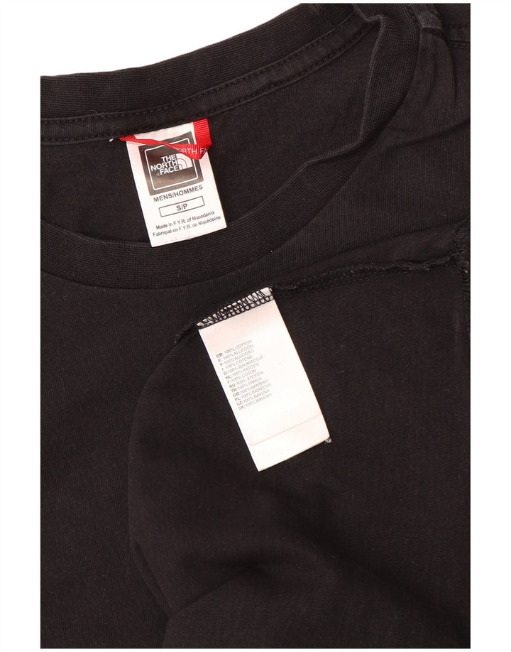 THE NORTH FACE Herre grafisk top Langærmet lille sort bomuld
