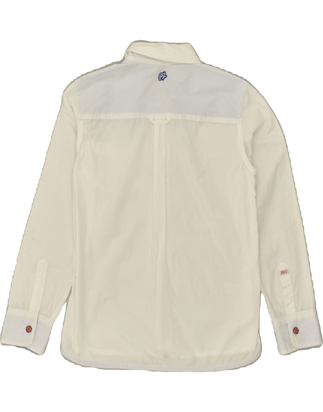 PEPE JEANS Boys Shirt 7-8 Years White | Vintage PEPE Jeans | Thrift | Second-Hand PEPE Jeans | Used Clothing | Messina Hembry 