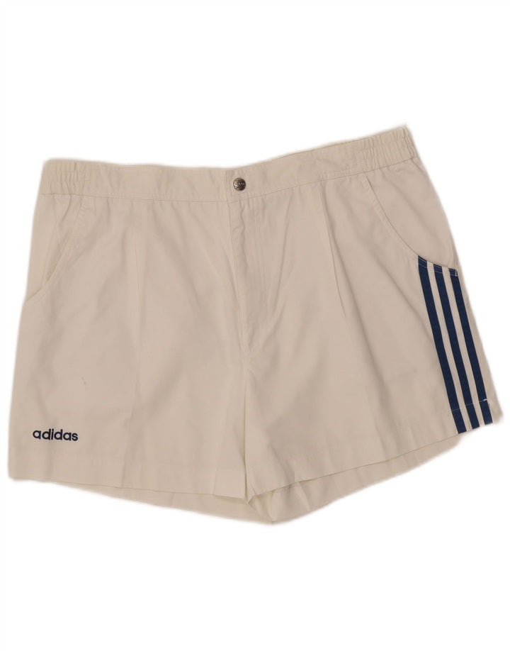 ADIDAS Chino Shorts til mænd W36 Large White Polyester