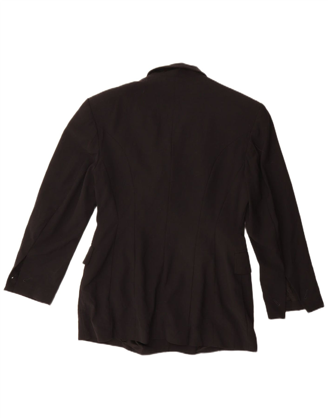 Joop Dame Dobbeltradet Blazer Jakke IT 42 Medium Sort Virgin Wool