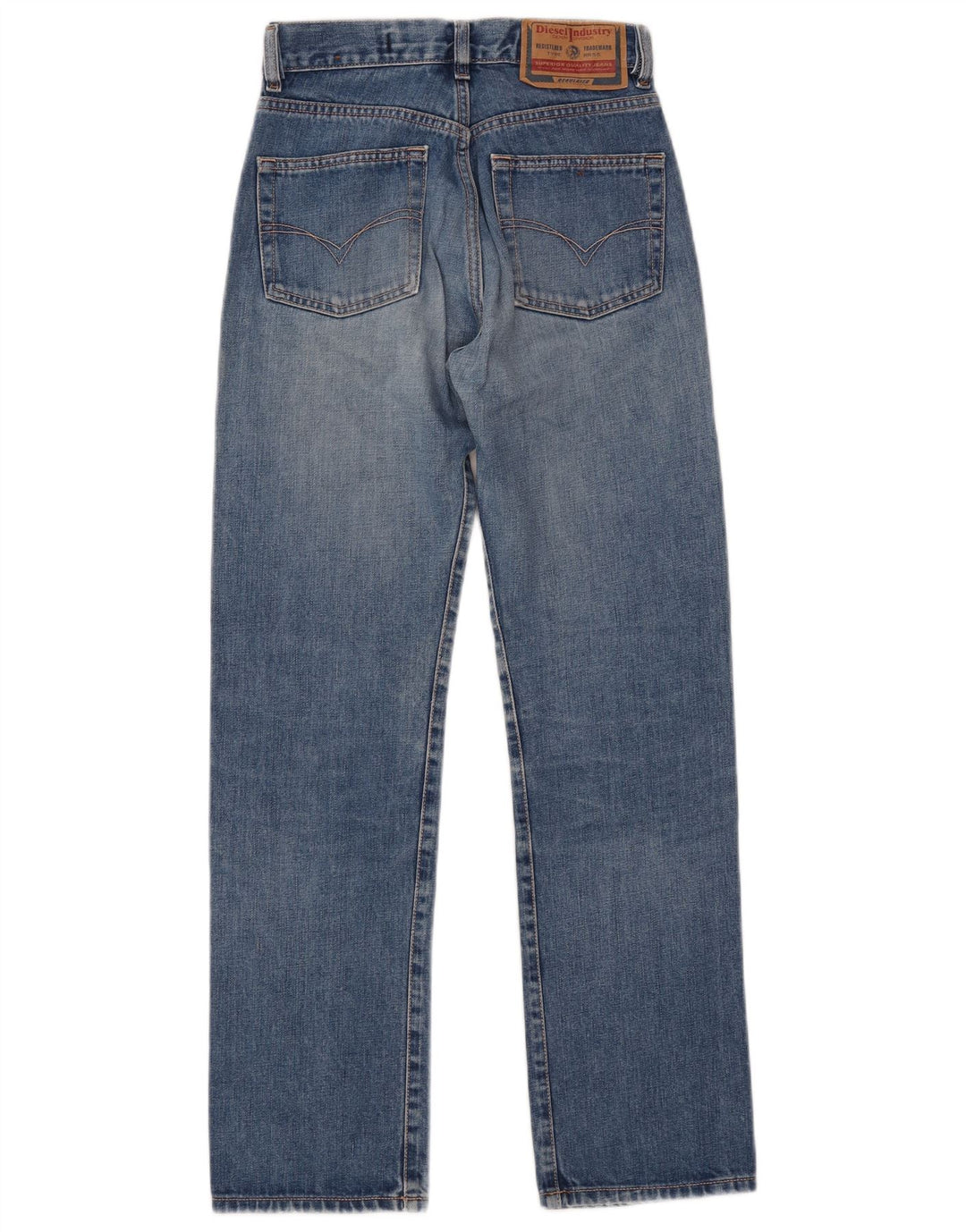 Diesel Dame Straight Jeans W27 L30 Blå