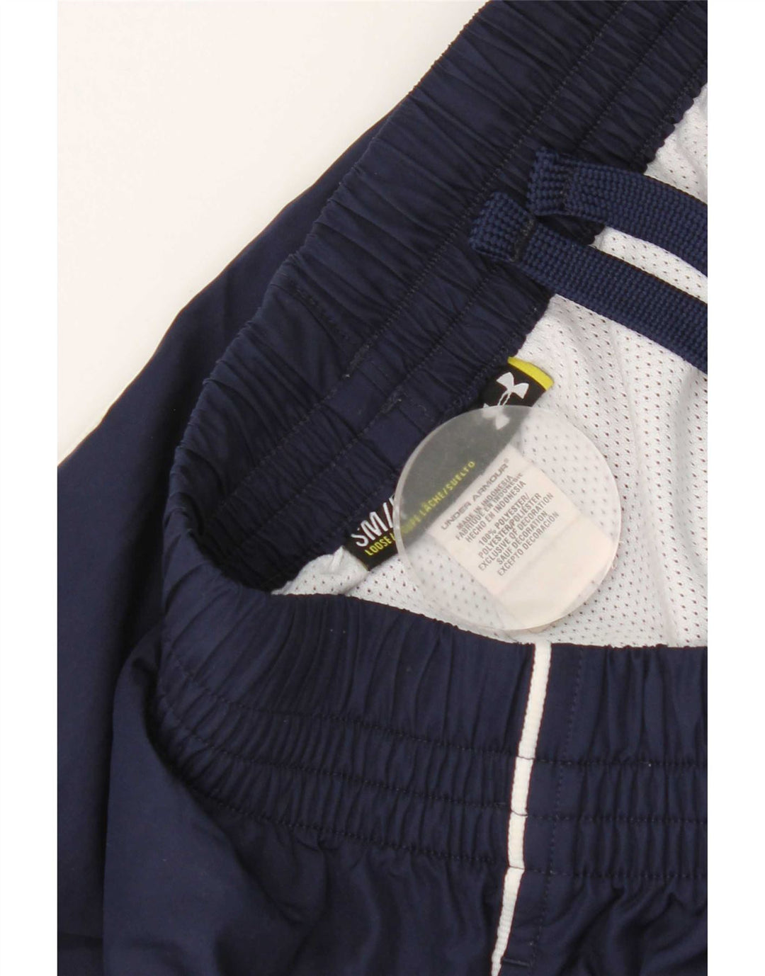Under Armour Dame træningsdragt Bukser UK 10 Small Navy Blue Polyester