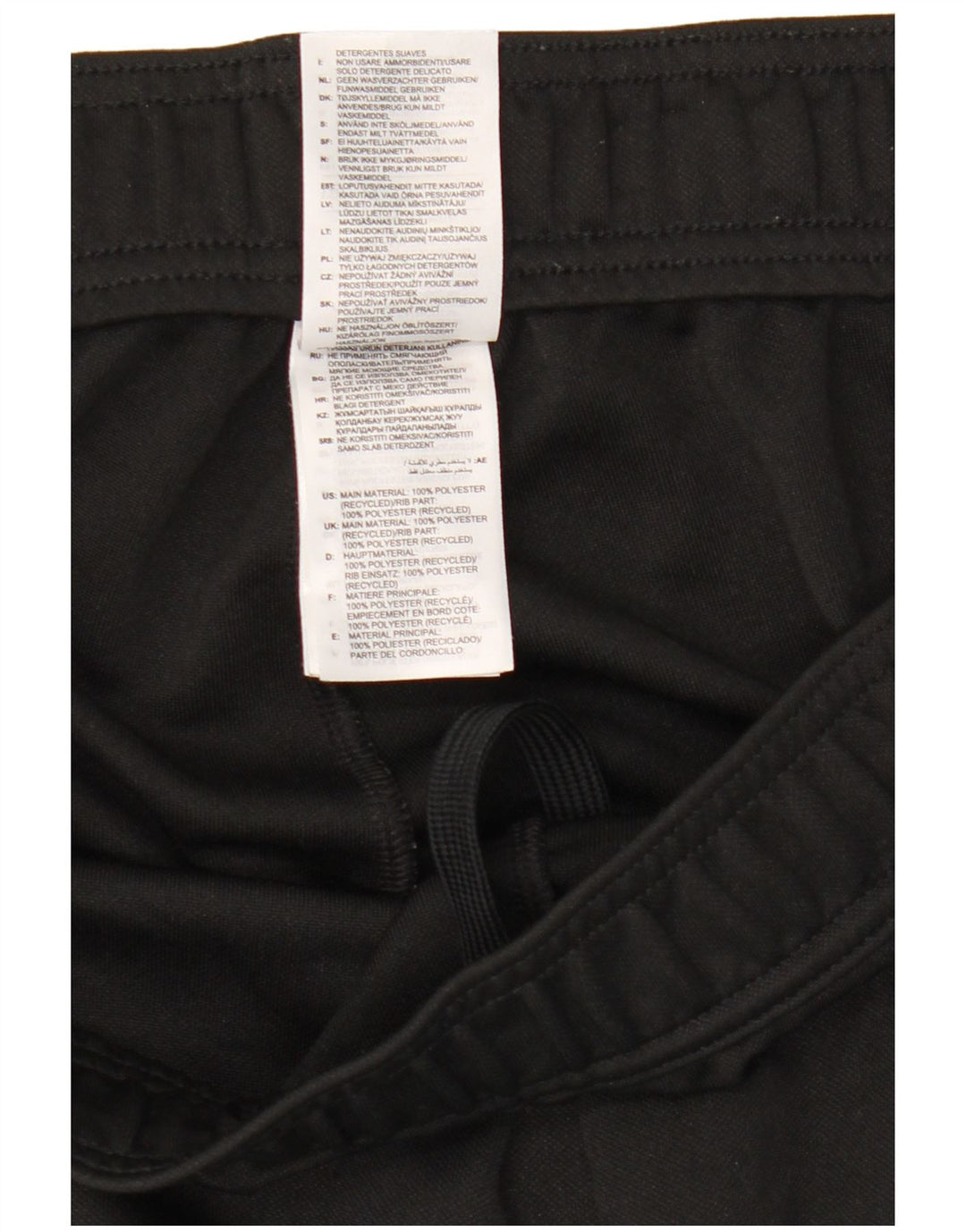 ADIDAS Aeroready træningsdragt bukser til mænd XL sort polyester