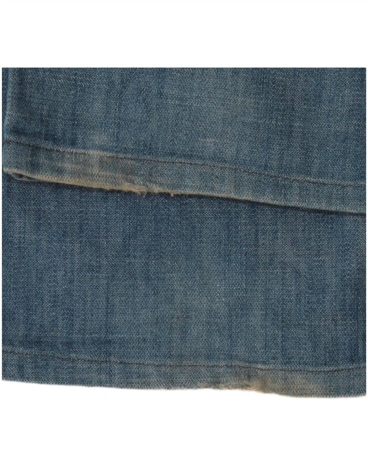 Diesel Dame Bootcut Jeans W26 L30 Blå Bomuld