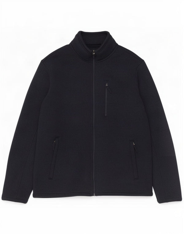 Marks & Spencer Sherpa træningsdragt topjakke til mænd 2XL marineblå polyester