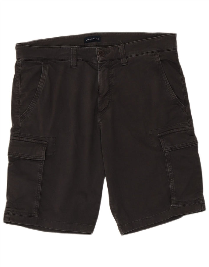 North Sails Herre Cargo Shorts W34 Stor Grå Bomuld