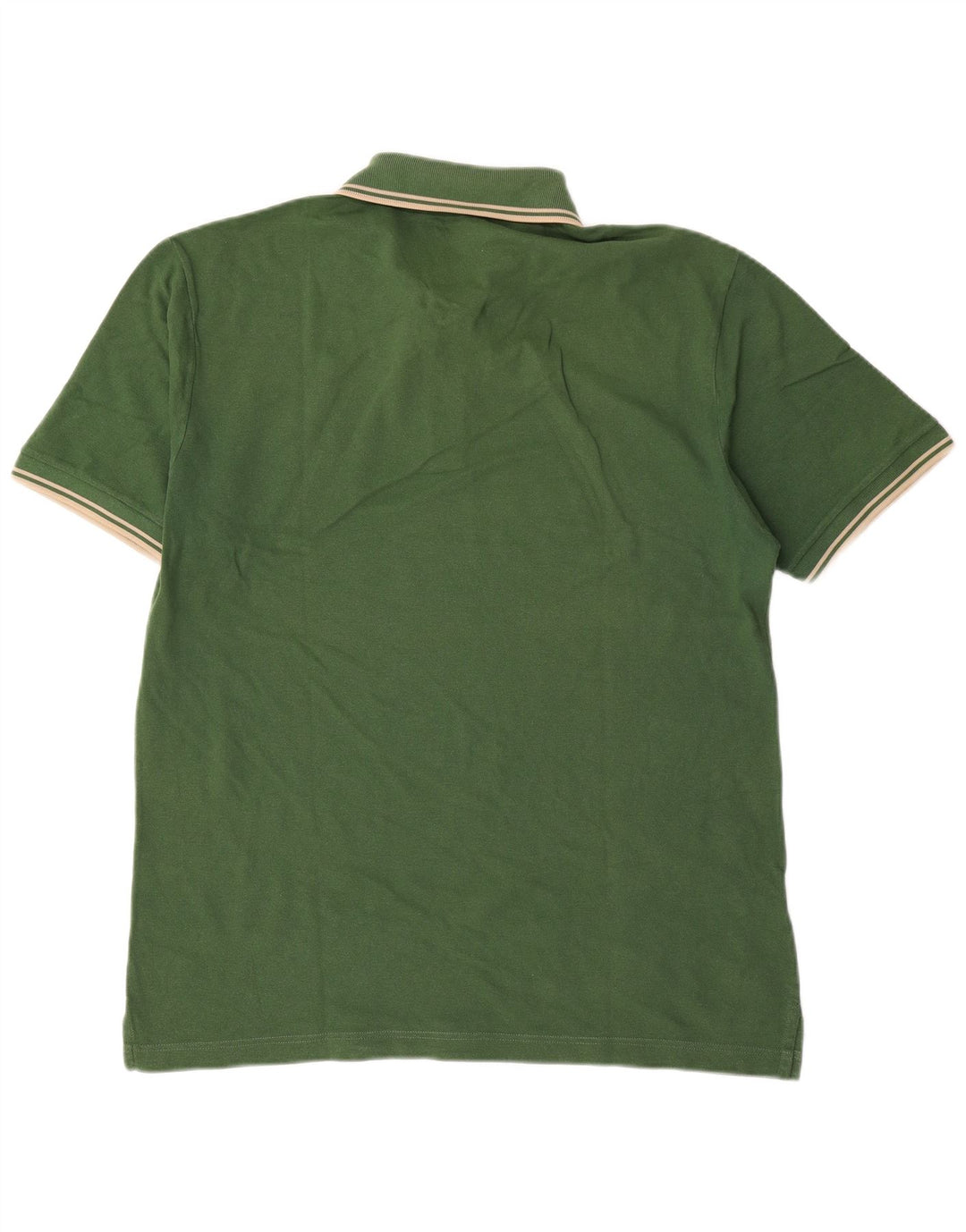 Fred Perry Herre Polo Shirt Large Green Bomuld Classic