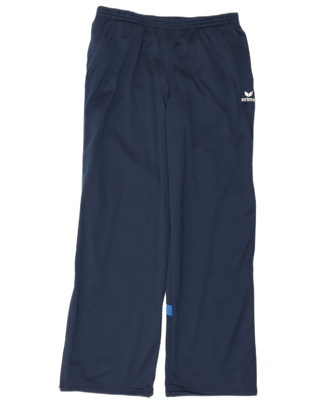 Erima Womens træningsdragt Bukser UK 16 Large Navy Blue Colourblock