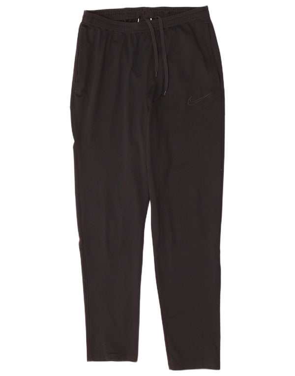 Nike Dame Dri Fit træningsdragt Bukser UK 14 Medium Sort Polyester