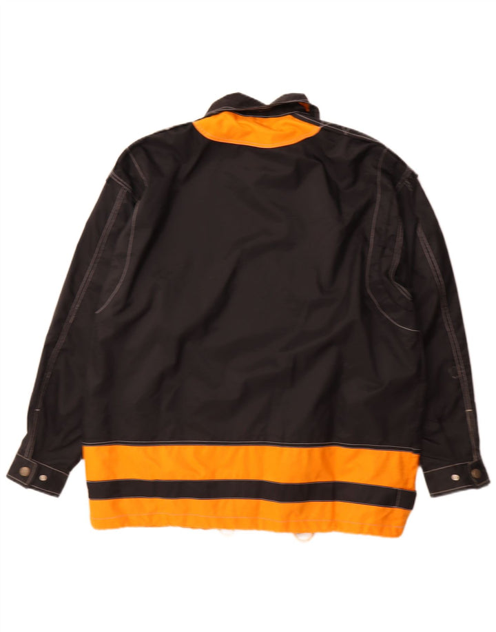 Brugi Regnjakke til mænd IT 54 2XL Sort Colourblock